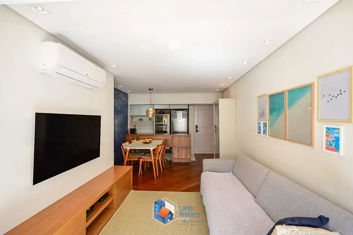 Imagem Apartamento para venda em Moema com 2 quartos, sendo 1 suíte, 72m²