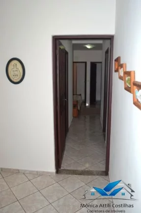 Imagem Casa Térrea com 4 Dormitórios - 200 m do mar da praia da Enseada, Ubatuba/|SP
