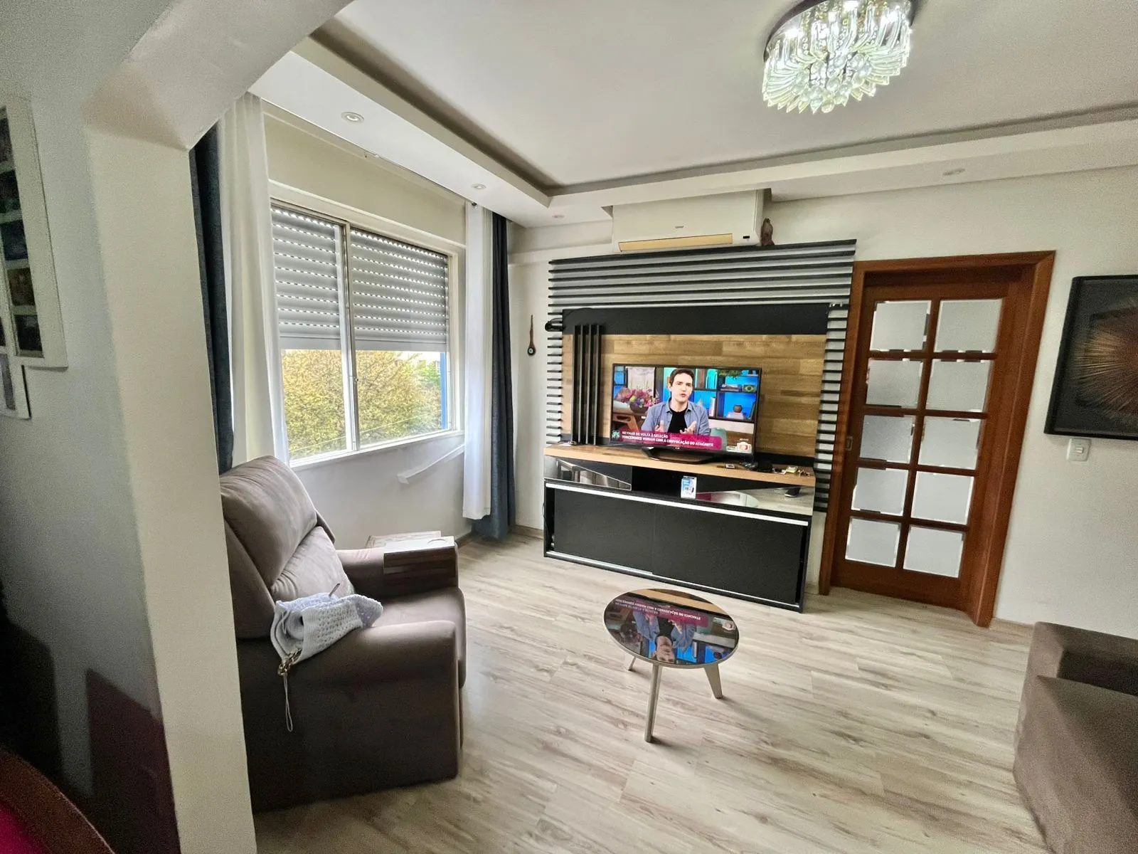 Imagem Apto de 02 dorm, mobiliado, transformado em 01 dorm, com vaga no Passo da Areia