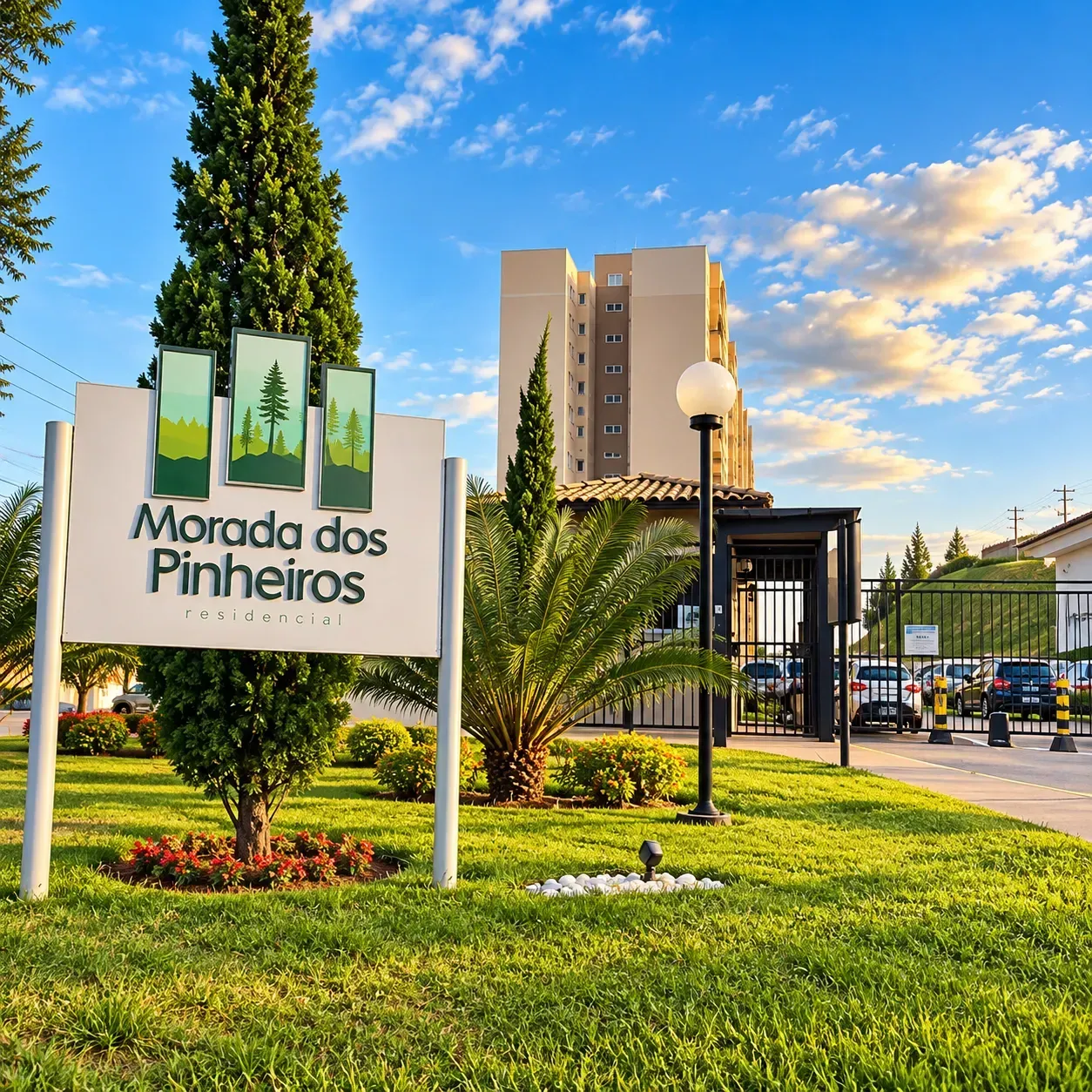 Apartamento à venda - Área útil 72 m2 com 3 dormitórios - 2 vagas - Residencial Morada dos Pinheiros em Rua José Rabello Portella, 880 - Jardim Maria de Fátima, Várzea Paulista - SP
