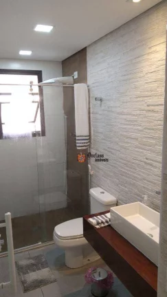 Imagem Apartamento com 1 dormitório à venda, 44 m² por R$ 399.000 - Itararé - São Vicente/SP