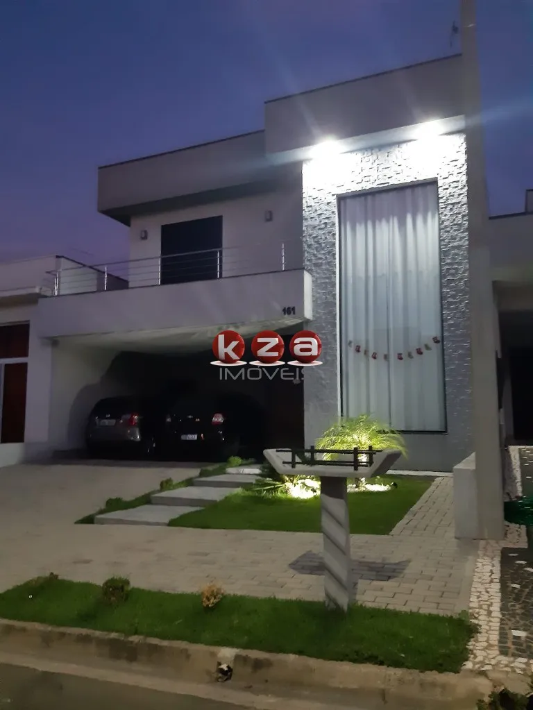 Foto do imóvel Casa de alto padrão em condomínio: 3 quartos, 3 suítes, 2 salas, 5 banheiros, 4 vagas, 200m² - Residencial Real Parque, Sumaré-SP.