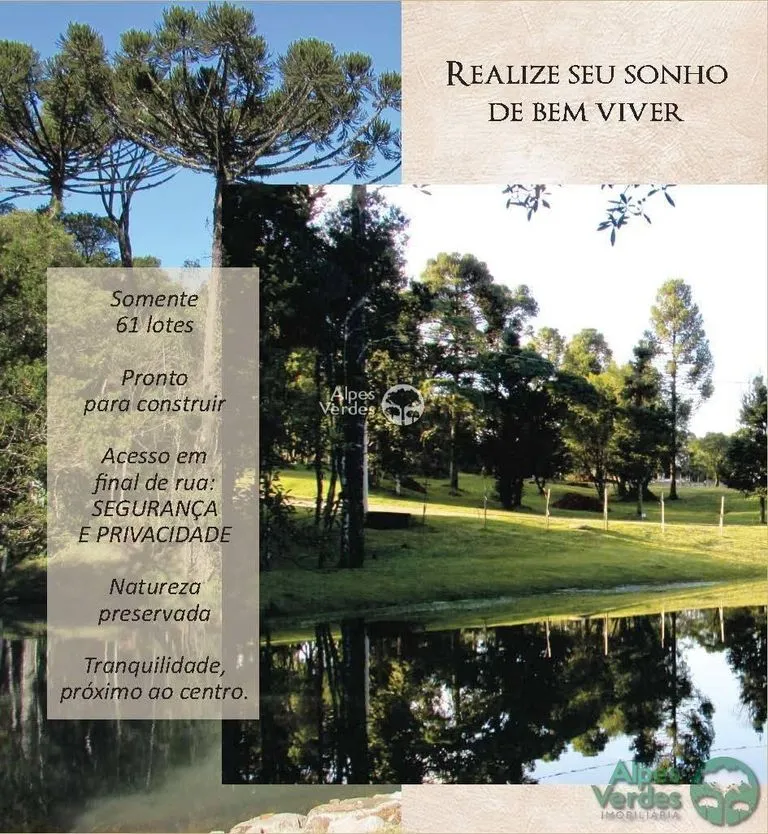 Imagem Terreno em Condomínio, 450m2, à venda em Canela, Villa Magi