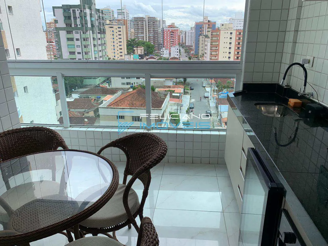 Imagem Apartamento com 2 quartos, Tupi, Praia Grande - R$ 542 mil, Cod: 5960