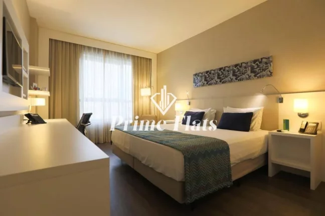 Imagem Flat disponível para venda no Quality Hotel São Caetano, com 25m², 1 dormitório e 1 vaga