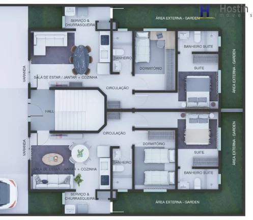 Imagem APARTAMENTO RESIDENCIAL em Piçarras - SC, Itacolomi