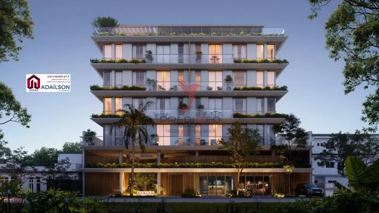 Imagem Unidades habitacionais do Atrium Jurerê Floripa SC