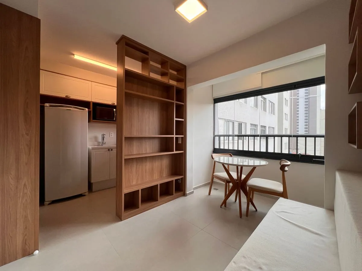 Imagem Apartamento com 1 Quarto para alugar, 30m² - Santa Cecília