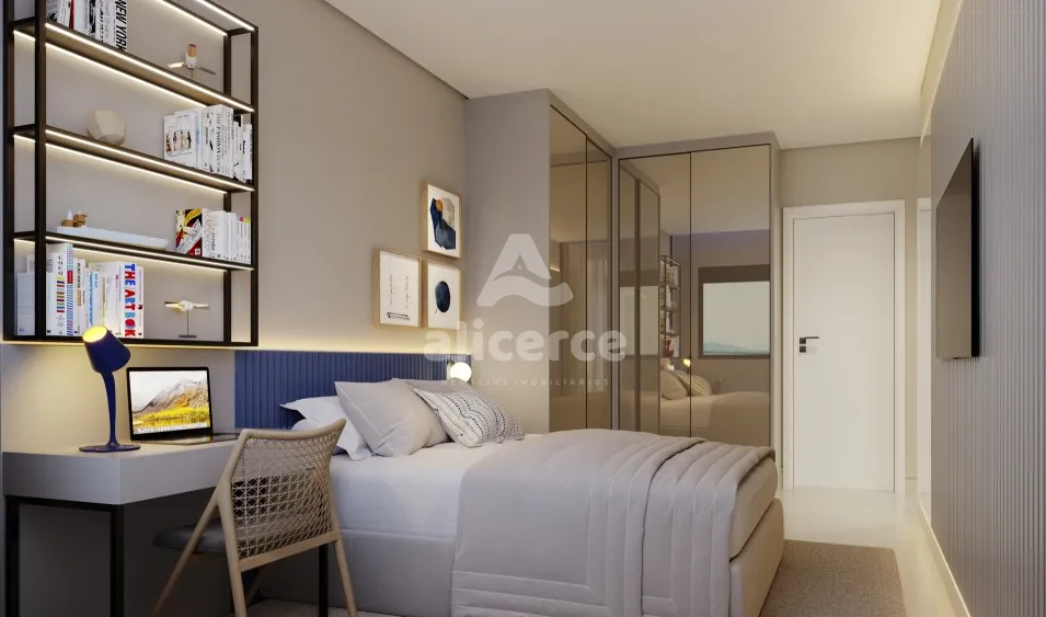 Imagem Apartamento à venda com 2 quartos 1 suíte, 63,79m² em Coqueiros Florianópolis