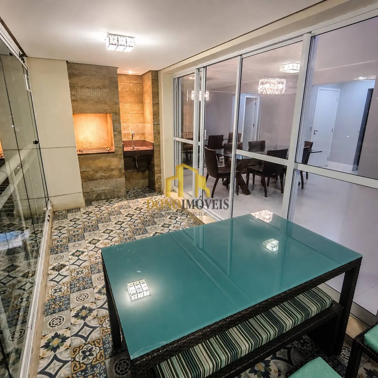Imagem Apartamento 130 m² com 3 suites, Cond L'aqua, Baeta Neves, SBC