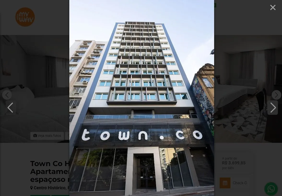 Imagem LINDO LOFT NO EMPREENDIMENTO TOWN .CO NO CENTRO HISTÓRICO