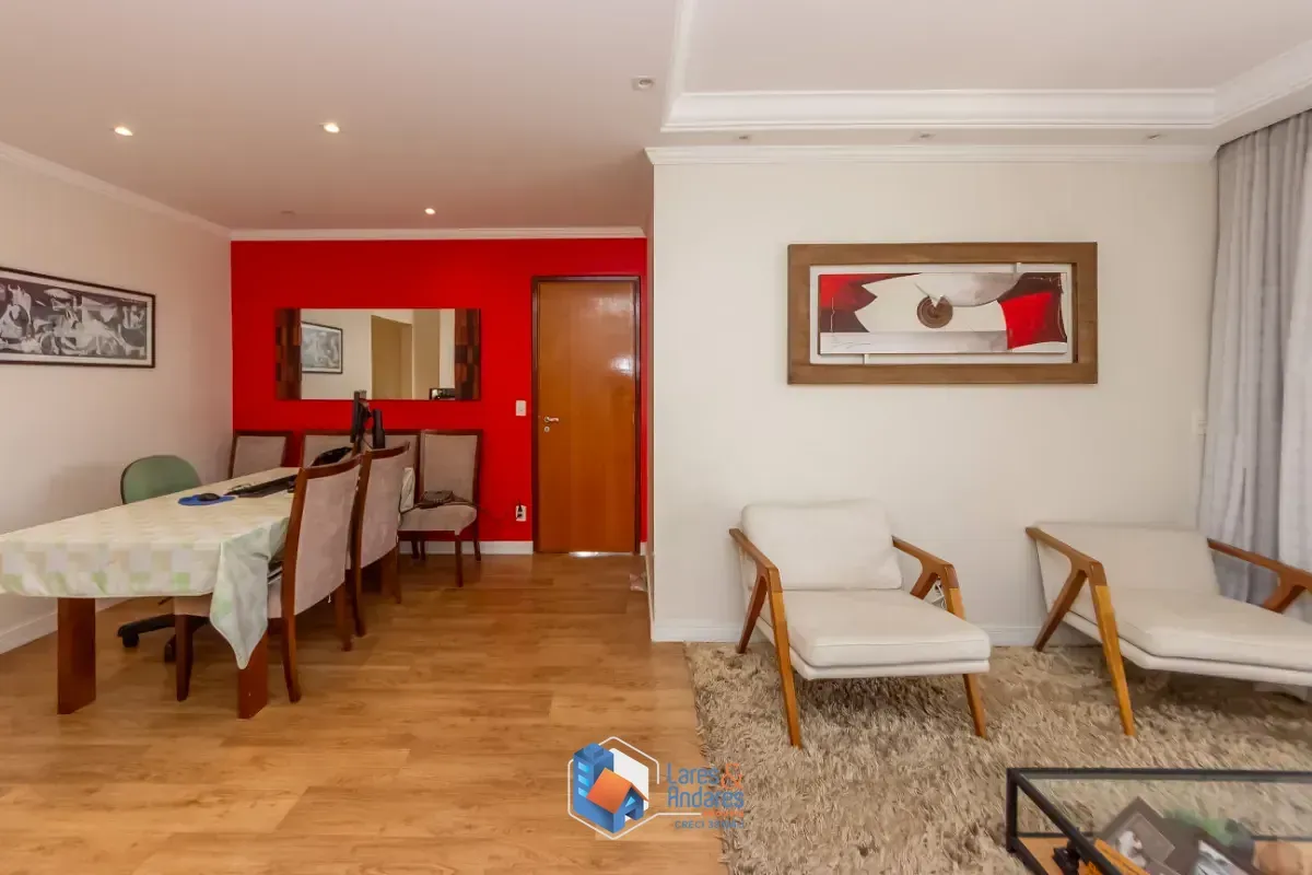 Imagem Apartamento para venda em Chácara Santo Antônio com 4 quartos, sendo 2 suítes, 137m²