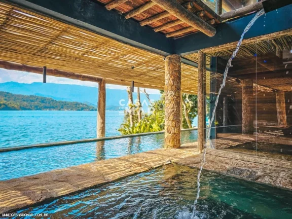 Imagem Residência de luxo à beira-mar em Angra dos Reis-RJ, Praia da Ribeira (cunhambebe)