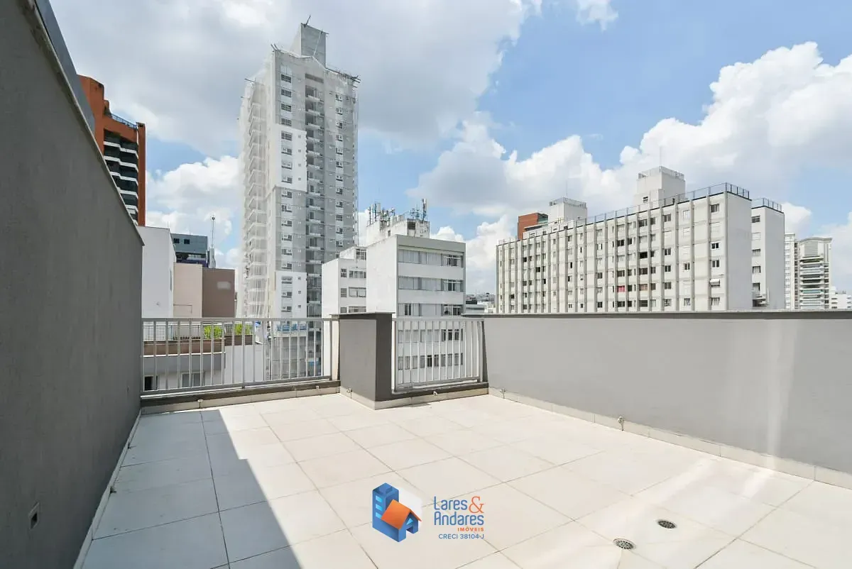 Imagem Apartamento garden para venda em Pinheiros com 1 quarto, 80m²