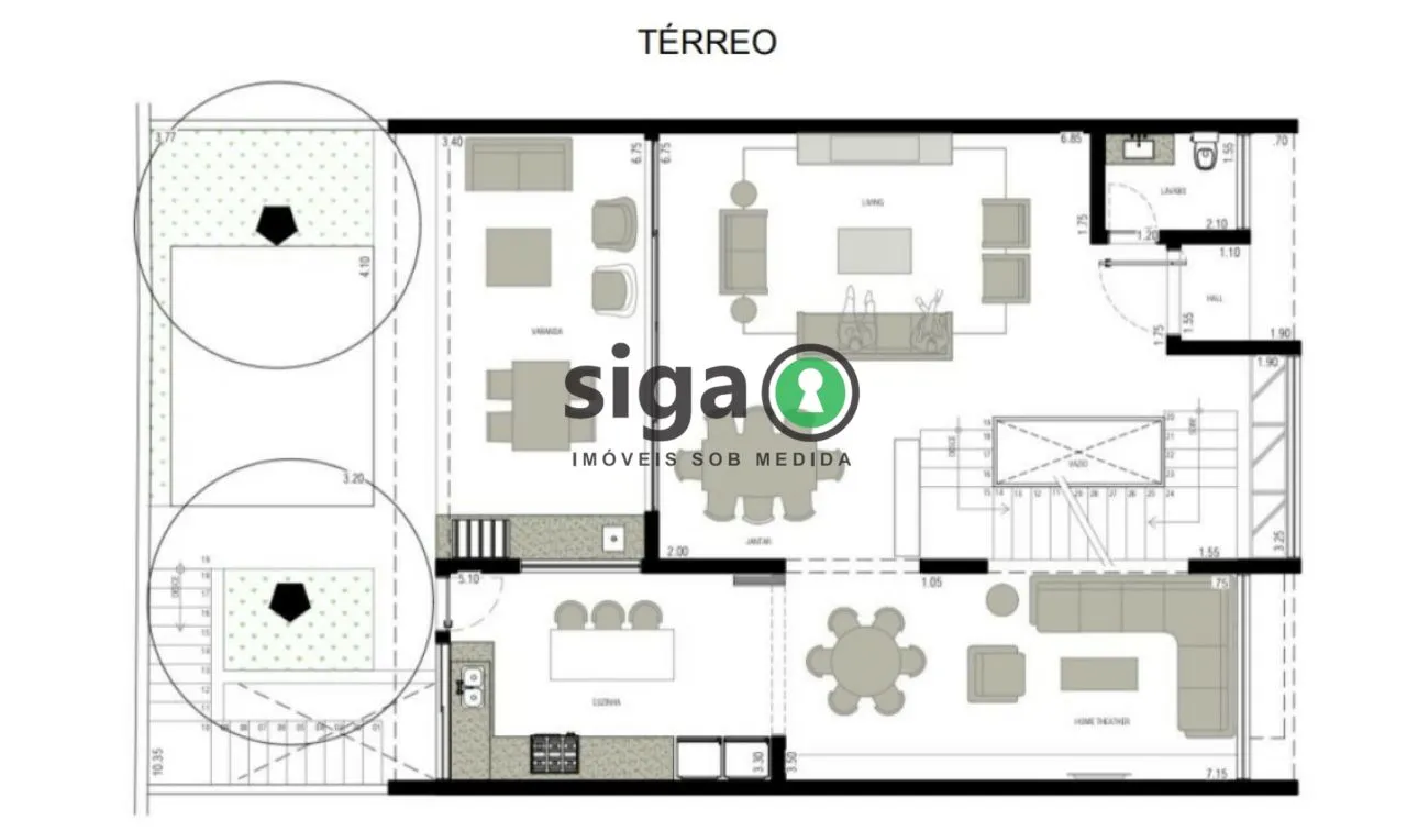 Imagem Casa em condomínio fechado para venda ou locação Alto da Boa Vista 04 suítes, São Paulo - SP