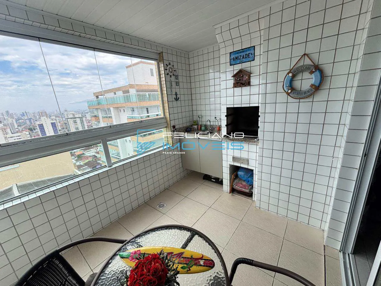 Imagem Apartamento com 3 quartos, Guilhermina, Praia Grande - R$ 745 mil, Cod: 6430