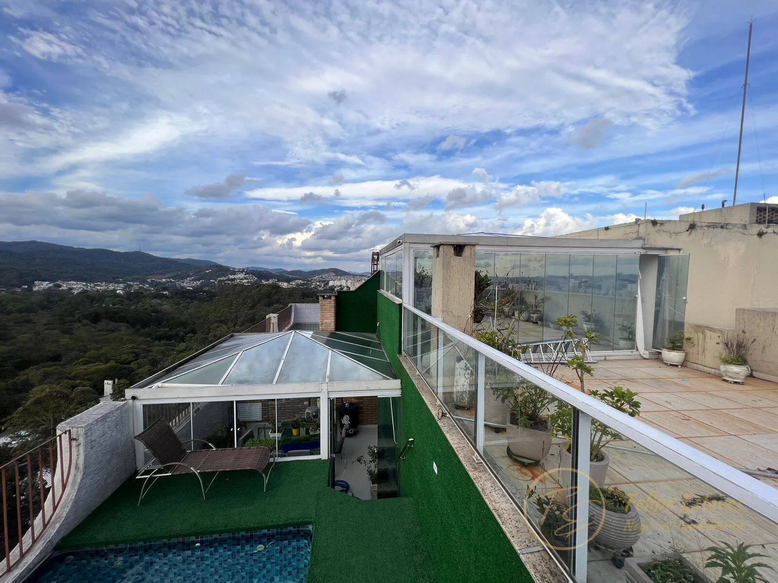 Imagem Cobertura Triplex - Vista Eterna para o Horto e Sâo Paulo - 4 Quartos