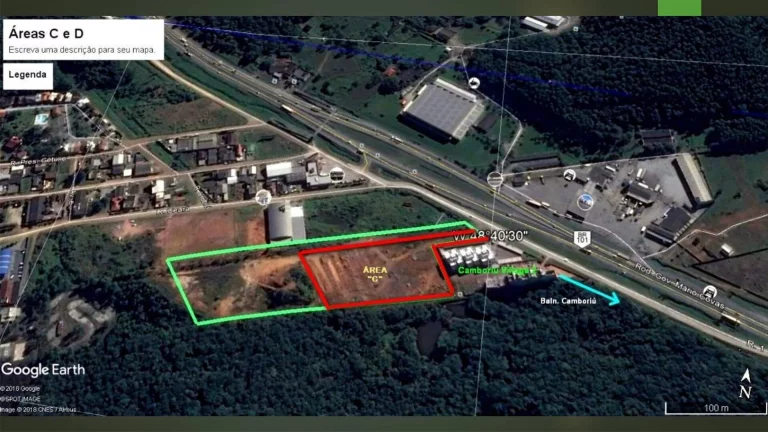 Imagem Terreno - Área industrial, para Venda em Camboriú/SC