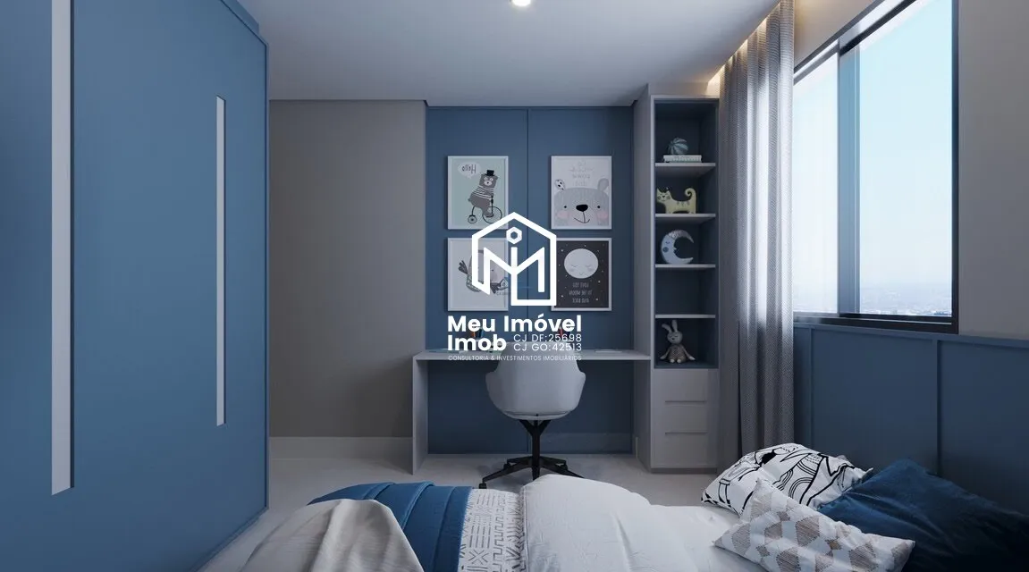 Imagem Res. Vivant Apto 3 Quartos 1 Suíte 2 Vagas 75m² Luziânia/GO