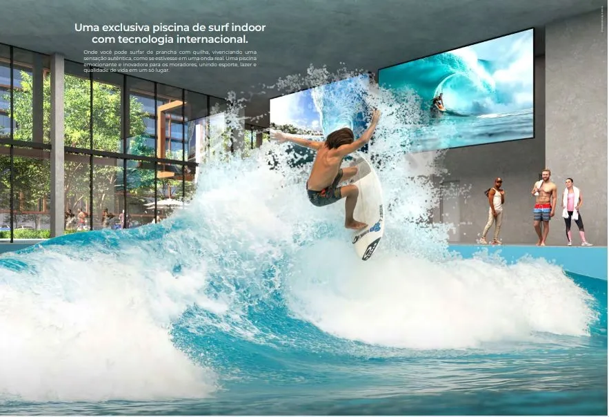 Imagem Arte Wave Surf Residence: Apartamentos na Barra Olímpica RJ