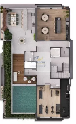 Imagem Vendo Flat 24,76m², 01 quarto, 01 vaga de garagem rotativa