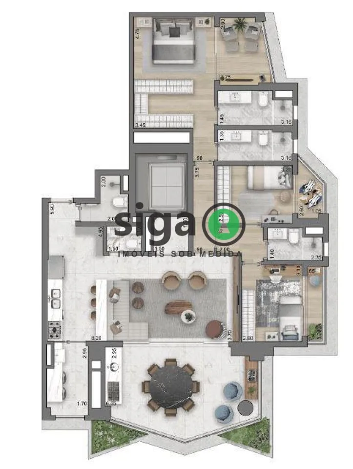 Imagem Apartamento para venda em Perdizes, São Paulo - SP