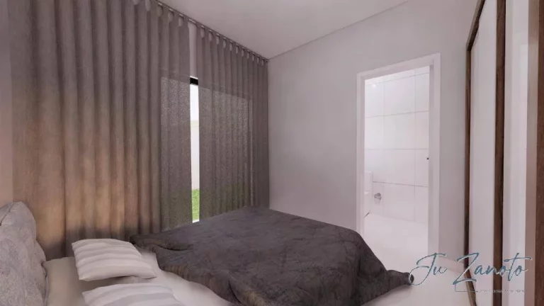 Imagem Casa com 2 Quartos sendo uma suíte.