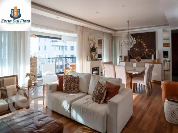 Imagem Apartamento Alto Padrão à Venda No Itaim Bibi Com 3 Suítes e 3 Vagas