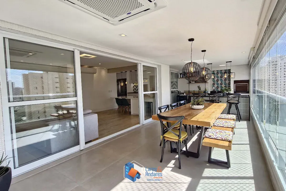 Imagem Apartamento para venda em Brooklin com 3 quartos, sendo 3 suítes, 164m²