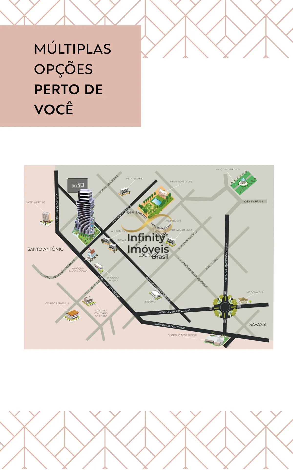 Imagem José Torres Franco - Apartamento à venda no bairro Lourdes - Belo Horizonte/MG