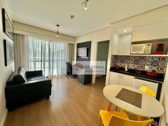Foto do imóvel Apartamento para alugar, 35 m² por R$ 5.200,00/mês - Moema - São Paulo/SP