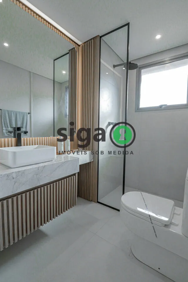 Imagem Apartamento 111m² Mobiliado - 3 dormitórios sendo 2 Suítes, 2 Vagas e Varanda Gourmet Integrada