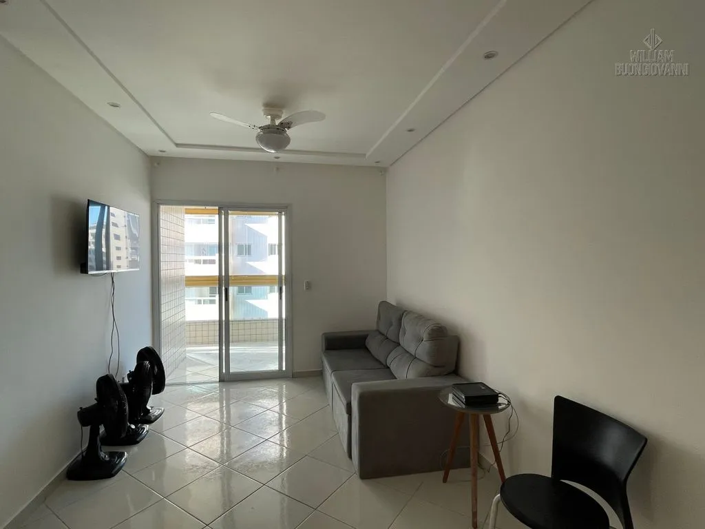 Imagem Apto Tupi, 100m², 3 Dorm, 1 Suíte, Vista Mar e Churrasqueira Privativa