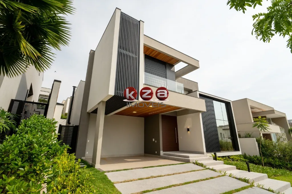 Imagem Imponente Casa de Luxo em Condomínio Alphaville Dom Pedro 3, Campinas-SP: 4 Quartos, 4 Suítes, 3 Salas, 6 Banheiros, 4 Vagas, 346m².