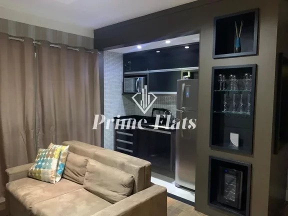 Imagem Flat disponível para locação no Gran Estanconfor Veranda Berrini, com 40m², 1 dormitório e 1 vaga