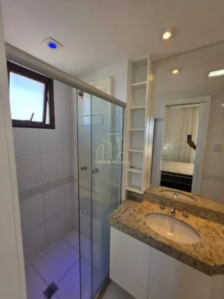 Imagem Apartamento de alto padrão vista mar com duas suítes armários planejados a venda no Horto Florestal