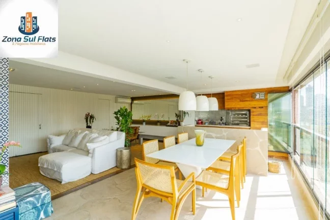 Foto do imóvel Apartamento Alto Padrão à Venda em Santo Amaro Com 3 Suítes, 4 Vagas - Varanda Gourmet em RUA LUÍS CORREIA DE MELO