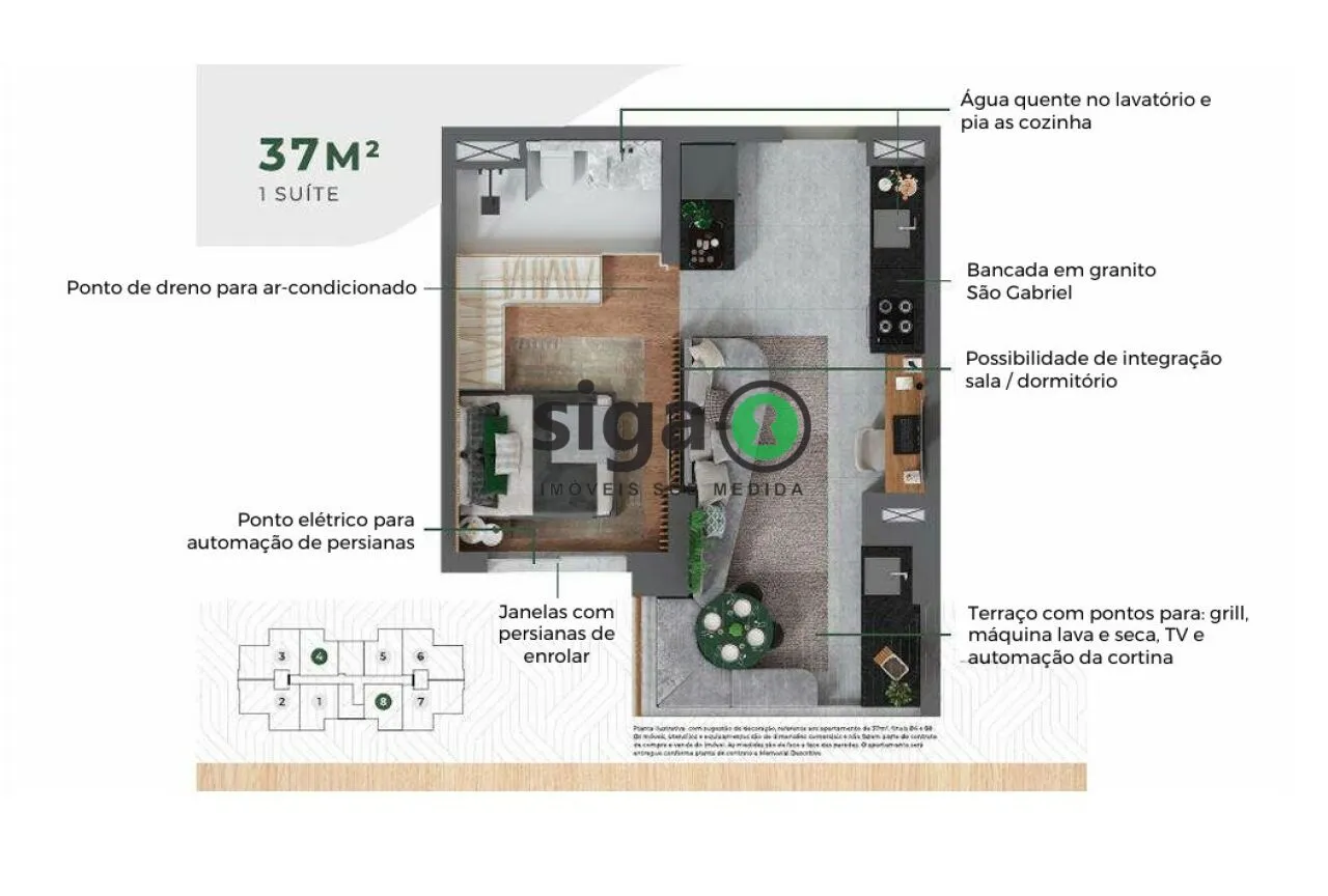 Imagem Apartamento para venda na Vila Madalena, São Paulo - SP