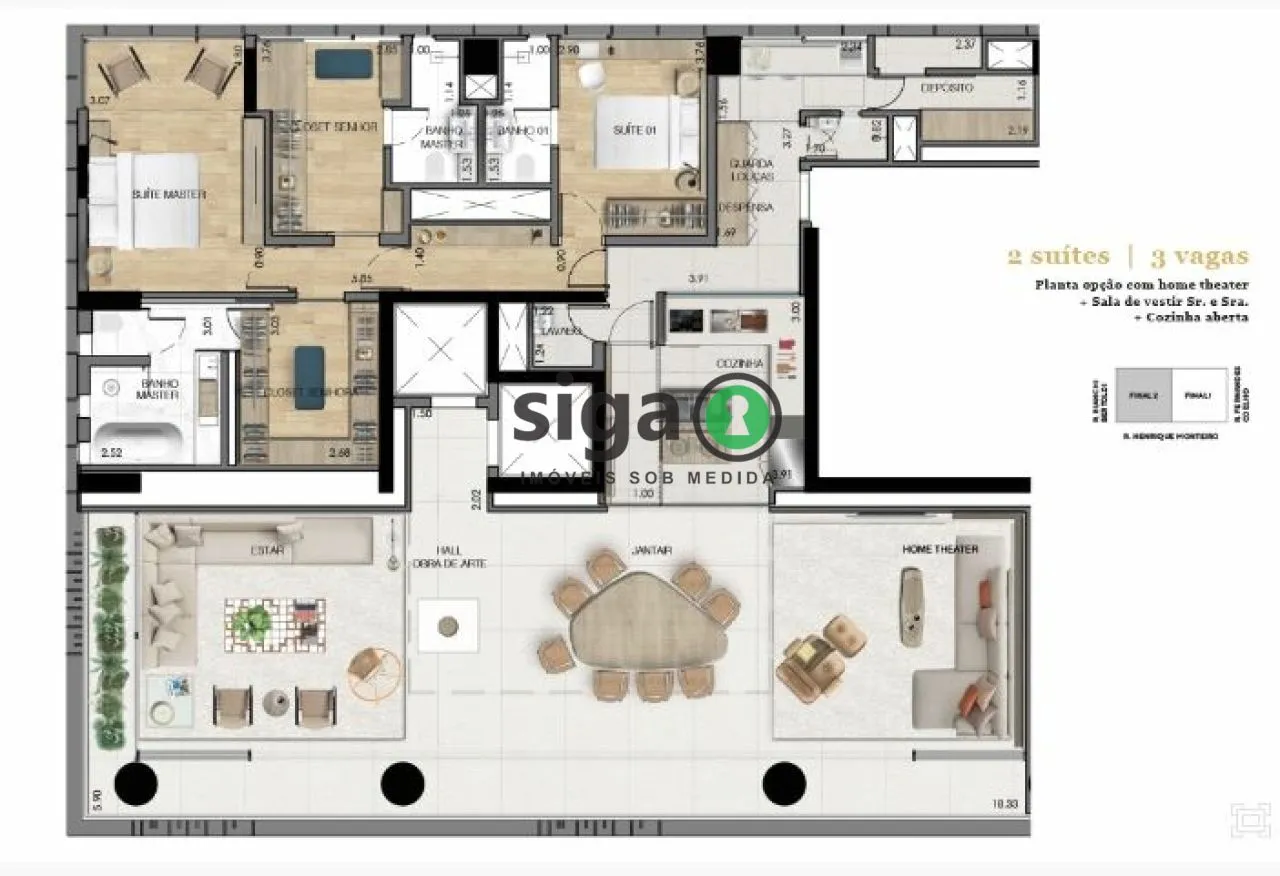 Imagem Apartamento para venda em Pinheiros - São Paulo - SP