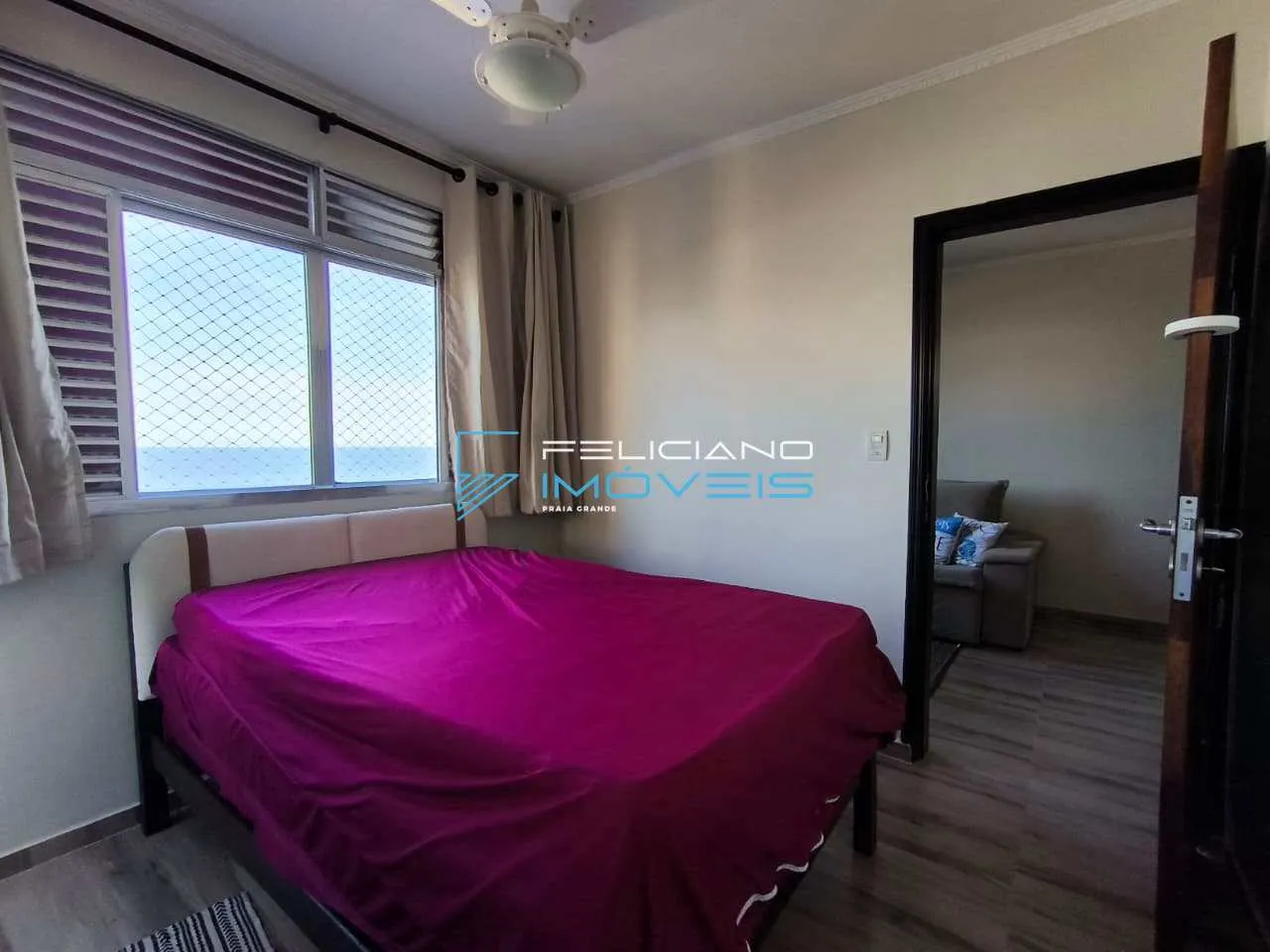 Imagem Apartamento com 2 quartos, Guilhermina, Praia Grande - R$ 555 mil, Cod: 7465