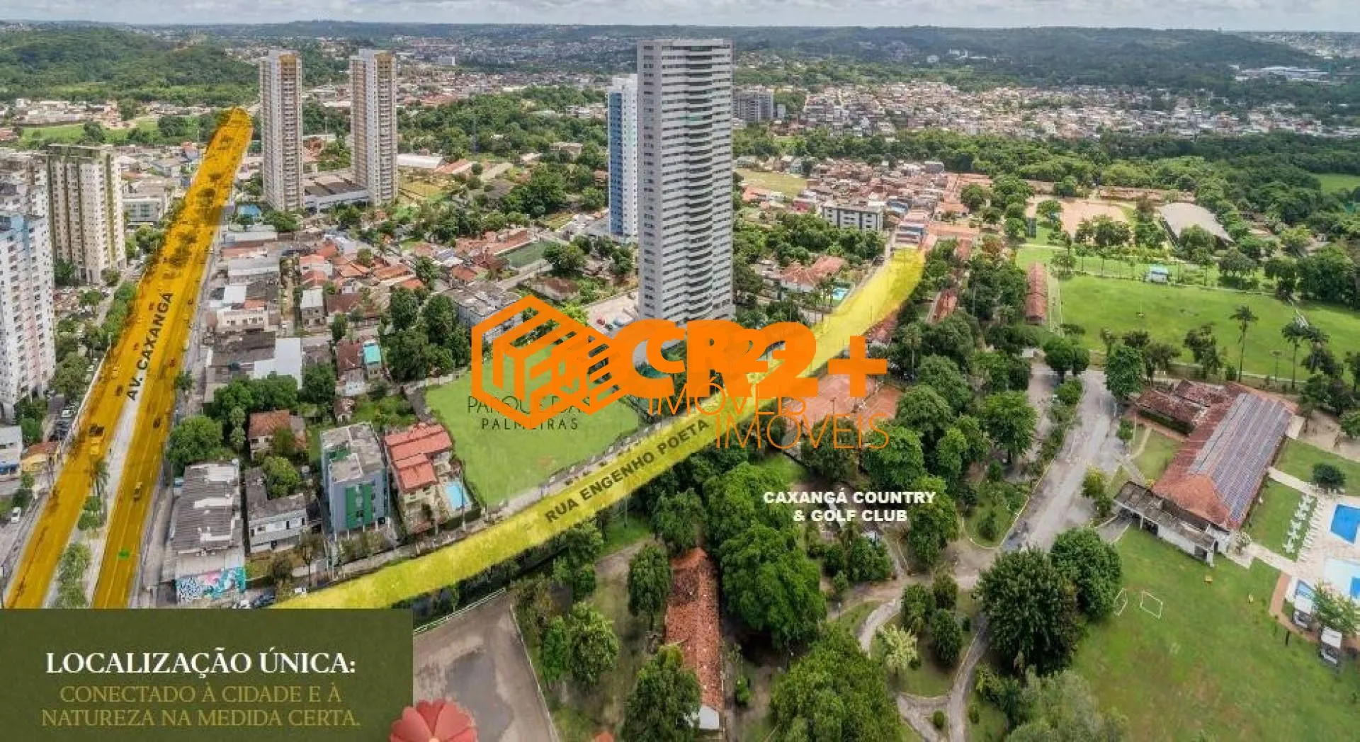 Imagem Apartamento a Venda de 56m² com 2 quartos 1 suíte na Caxangá em Recife