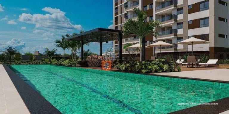 Imagem Apartamento com 2 dormitórios à venda, 80 m² por R$ 681.354,94 - Morumbi - Paulínia/SP