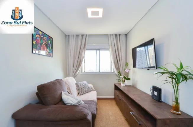 Imagem Apartamento à Venda Na Chácara Santo Antônio Com 2 Suítes e 2 Vagas - Varanda Gourmet