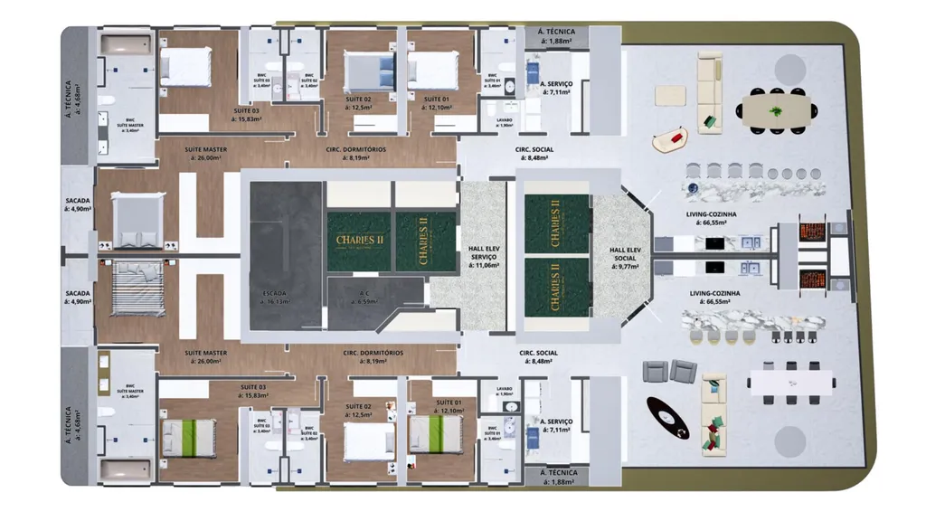Imagem APARTAMENTO RESIDENCIAL em Itapema - SC, Meia Praia