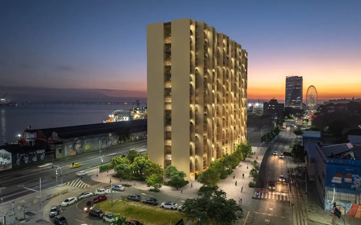Imagem Apartamento com 2 Quartos à Venda, 61 m² em Santo Cristo - Rio de Janeiro