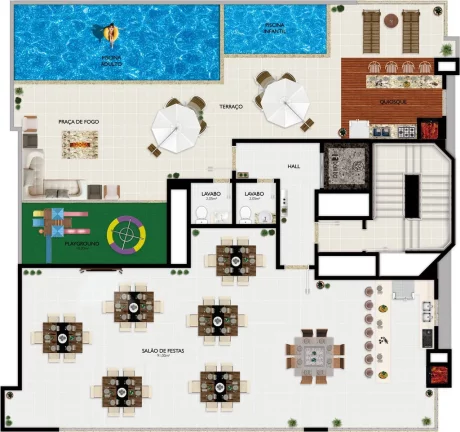 Imagem Flor de Lótus Residence - Apartamento à venda no bairro Morretes - Itapema/SC