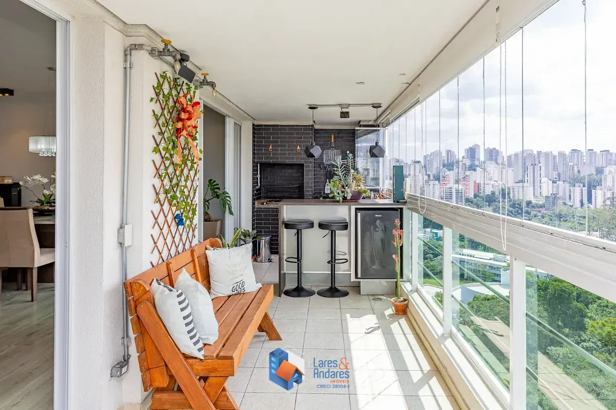 Foto do imóvel Cobertura para venda em Morumbi com 3 quartos, sendo 3 suítes, 143m² em Avenida Dona Helena Pereira de Moraes