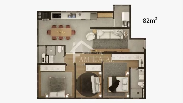 Imagem APARTAMENTO COM 2 ou 3 QUARTOS NO VILA NOVA