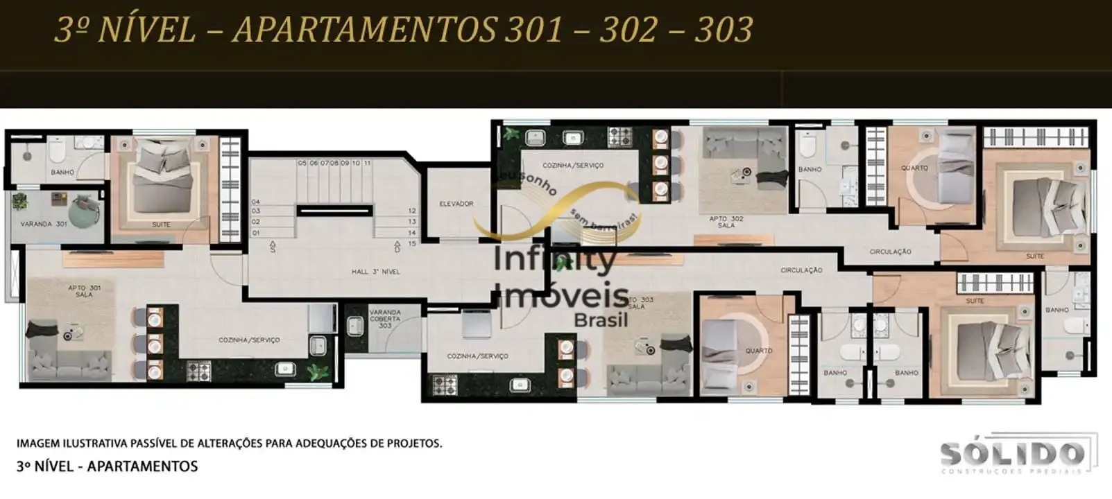 Imagem D'Ouro - Apartamento à venda no bairro Serra - Belo Horizonte/MG