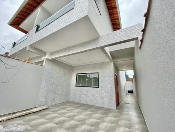 Imagem Sobrado com 3 Quartos à Venda, 110 m² em Guilhermina - Praia Grande